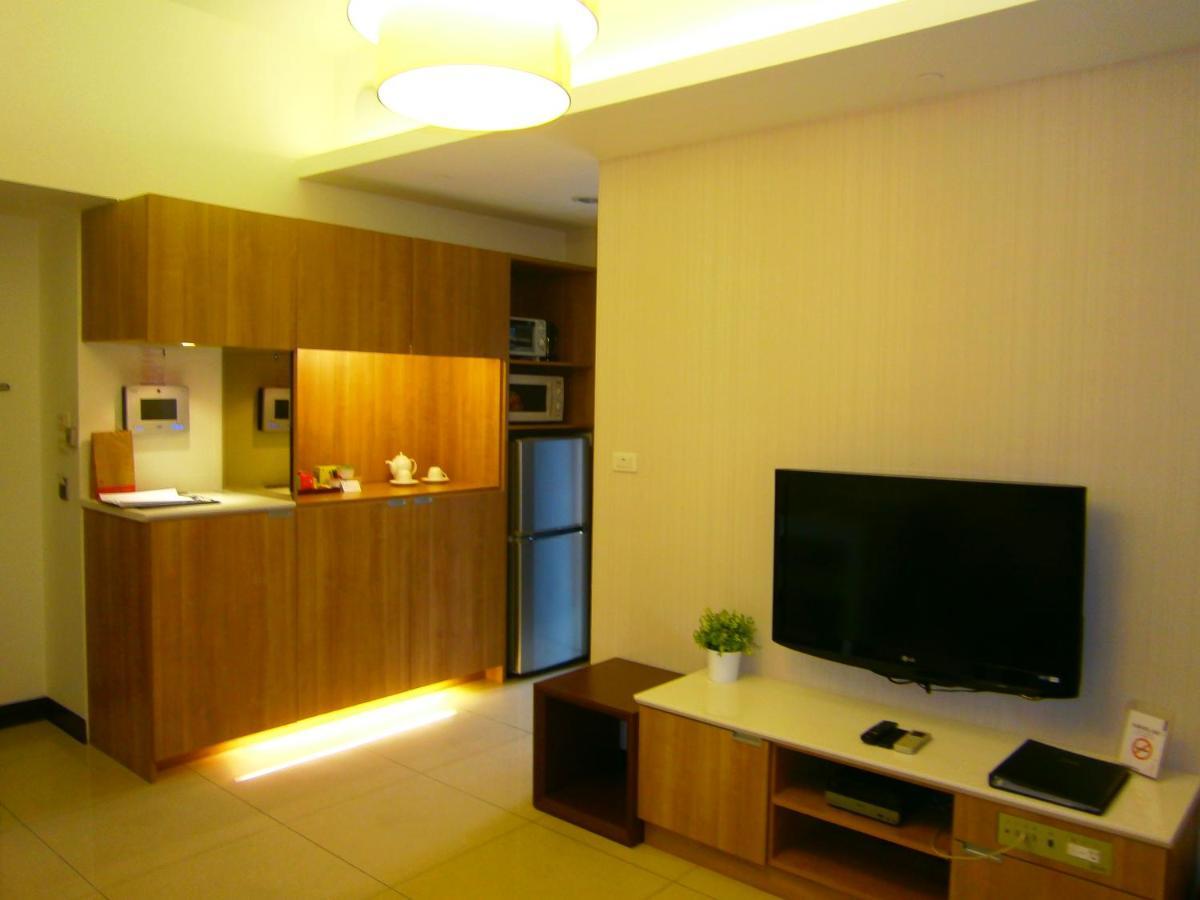 Aj Residence 安捷國際公寓酒店 Taipei Exteriör bild