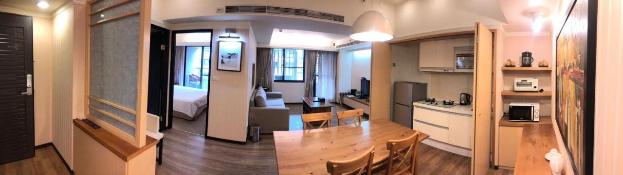 Aj Residence 安捷國際公寓酒店 Taipei Exteriör bild