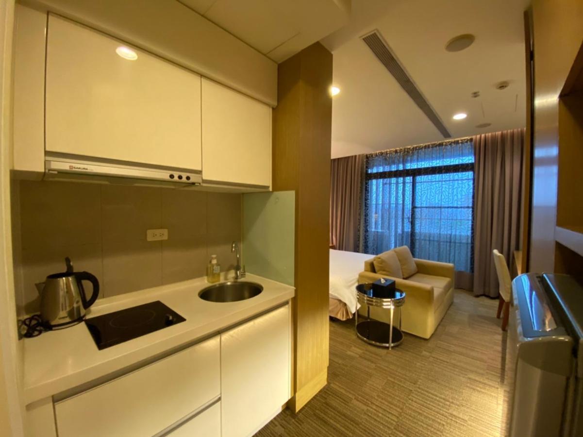 Aj Residence 安捷國際公寓酒店 Taipei Exteriör bild